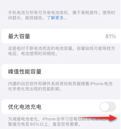 澄迈苹果15维修分享iPhone15充电到80%就充不进电了怎么办 